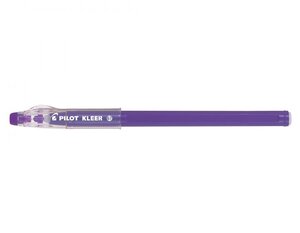 Stylo Bille à Capuchon KLEER Effaçable Pte Moyenne Violet PILOT