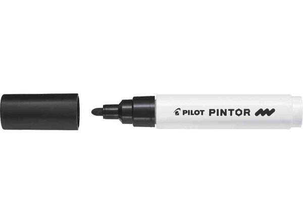 Marqueur à pigment PINTOR, medium, noir PILOT
