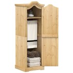 vidaXL Garde-robe Corona 55x52x170 cm bois de pin massif