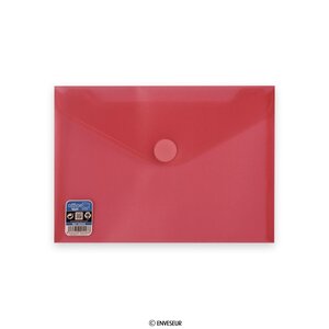 Lot de 10 enveloppes rouge avec fermeture velcro 180x250 mm v-lock