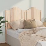 vidaXL Tête de lit 141x4x110 cm Bois massif de pin