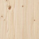 vidaXL Salon de jardin 6 Pièces avec coussins bois de pin massif