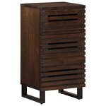 vidaXL Buffet marron 40x34x75 cm bois massif de manguier