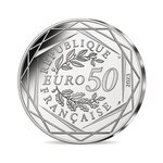 Monnaie de 50€ en argent - Mascotte - Jeux Olympiques 2024 Tous Engagés - Millésime 2023