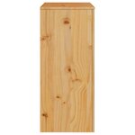 Chambre de tiroirs vidaXL "DRAMMEN" 76 5x40x91 cm en bois massif de pin