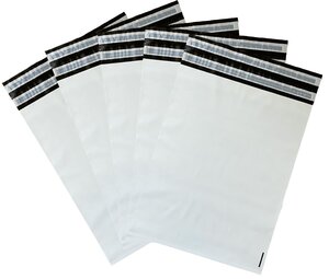 50 Enveloppes plastique aller retour 60 microns N°4 - 500×600mm