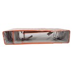 Lot De 3 Classeurs À Levier - Dos De 80mm - Format À Classer A4 - Extérieur En Polypropylène / Intérieur En Papier - Orange - X 4 - Exacompta