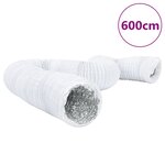 vidaXL Conduit de ventilation aluminium et PVC 6 m Ø15 cm