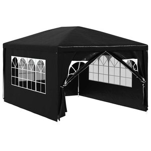 vidaXL Tente de réception 3 x 4 m Anthracite
