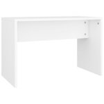 vidaXL Ensemble de coiffeuse Blanc 74 5x40x141 cm