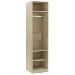 vidaXL Garde-robe Chêne sonoma 50x50x200 cm Bois d'ingénierie