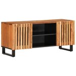 vidaXL Meuble TV 105x34x46 cm bois d'acacia massif