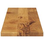 vidaXL Dessus de table 110x20x2 5cm rectangulaire bois massif manguier