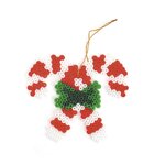 Coffret perles à repasser 12 décorations de Noël