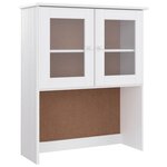 vidaXL Buffet ALTA blanc 77x35x188 cm bois massif de pin