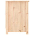vidaXL Meuble TV 103x36 5x52 cm Bois de pin massif