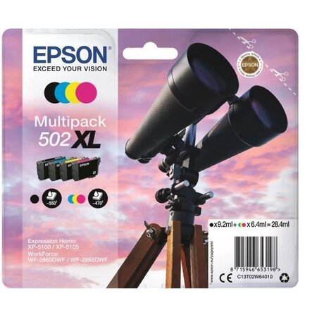 Epson multipack cartouches jumelles - ncmj xl 502