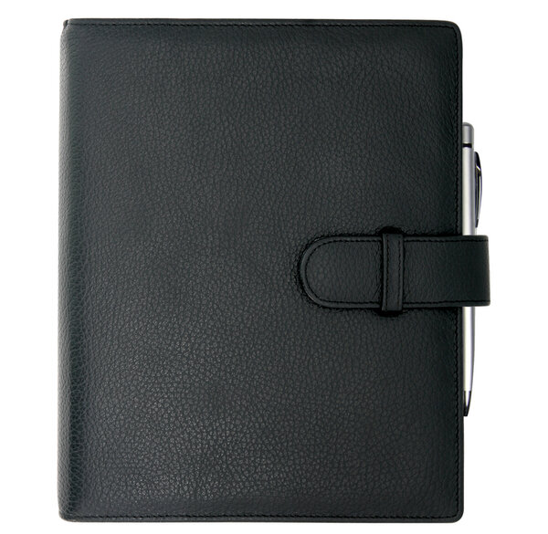 Organiseur Exatime 21 cuir Cali 190x230 mm noir EXACOMPTA