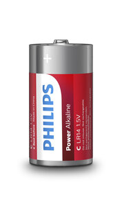 Philips piles lr14 x2