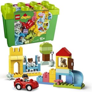 Lego 10914 duplo la boîte de briques deluxe jeu de construction avec rangement jouet éducatif pour bébés de 1 an et demi