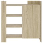 vidaXL Buffet chêne sonoma 73 5x35x75 cm bois d'ingénierie