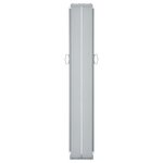 vidaXL Auvent latéral double rétractable de patio 170x600 cm Crème