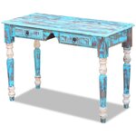 vidaXL Bureau Bois de récupération massif