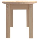vidaXL Table basse 80x40x35 cm Bois massif de pin