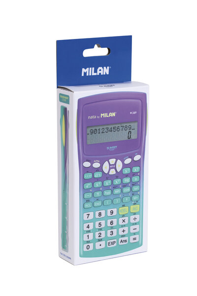 Calculatrice scientifique M240 Sunset  vert-lilas