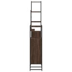 vidaXL Ensemble d'armoires de salle de bain 4 Pièces chêne marron
