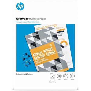 Papier laser professionnel hp everyday - a3 brillant 120 g/m² (7mv81a)