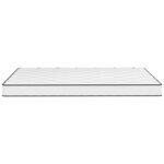 vidaXL Matelas en mousse moyennement doux 140x190 cm