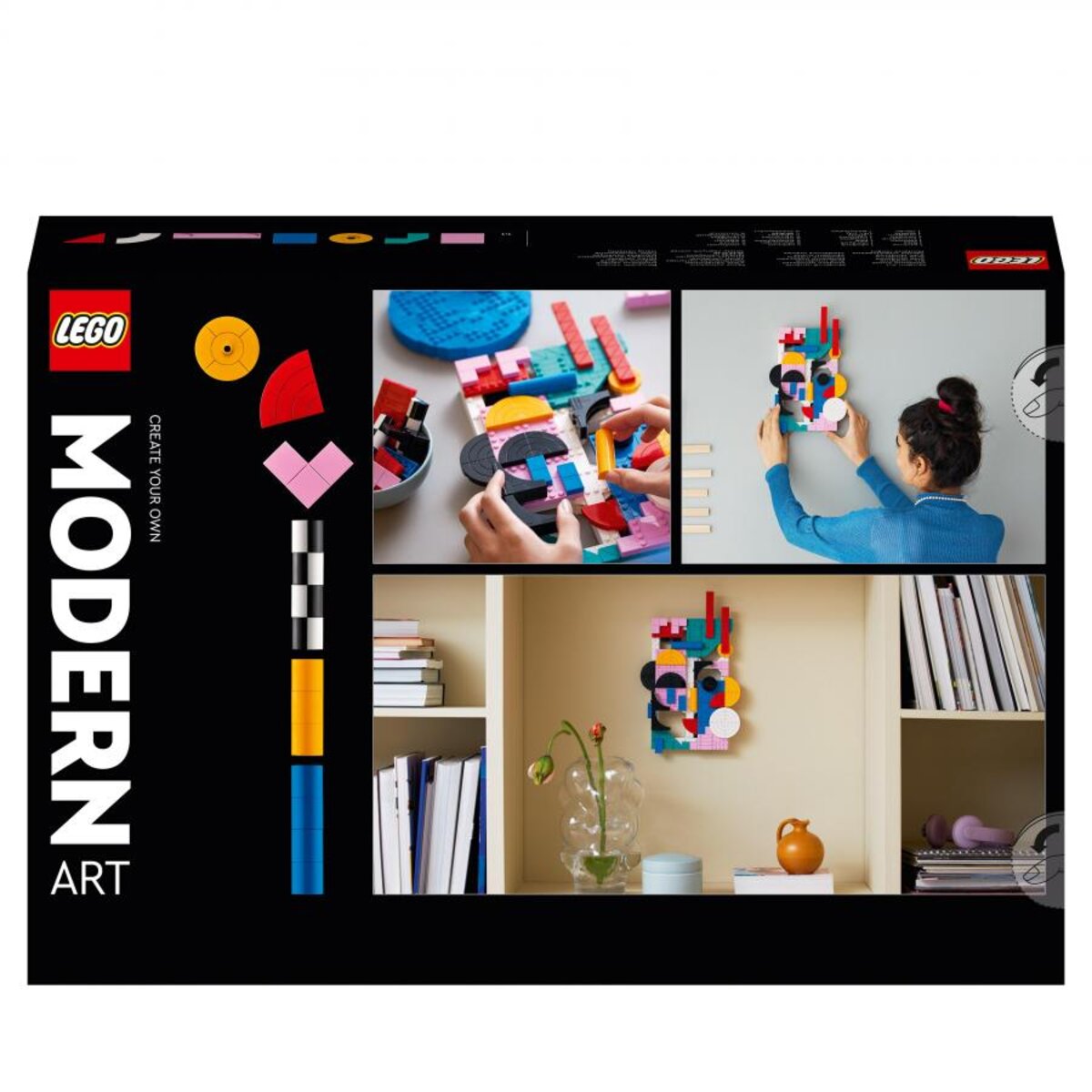 LEGO - 31210 art moderne cree ton tableau abstrait