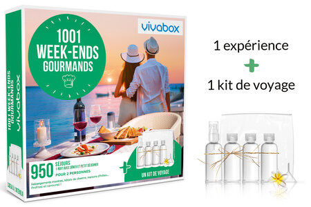 Coffret cadeau - VIVABOX - 1001 week-ends gourmands