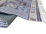 Tapis de salon CHAOUEN 120 x 180 cm - Bleu