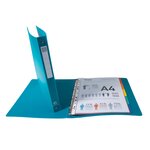 Classeur 4 Anneaux 20mm Polypropylène Opak Rigide 10/10e - A4 Maxi. - Couleurs Assorties - X 15 - Exacompta