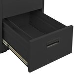 vidaXL Classeur Anthracite 46x62x133 cm Acier