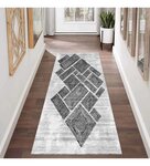 Tapis de salon ALYA 80 x 150 cm - Argenté