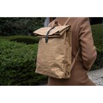 Sac À Dos Washable Paper Eterneco - Brun Motifs Géométriques - Exacompta