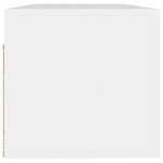 vidaXL Armoire murale Blanc 100x36 5x35 cm Bois d'ingénierie