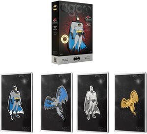 Pièce de monnaie en Argent - Or 1 Dollar – 100 Dollars g 15.57 (1/2 oz) Millésime 2026 DC Comics BATMAN DC