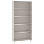 vidaXL Buffet HAMAR Bois massif de pin Blanc