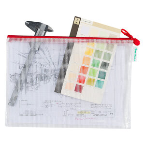 Pochettes à zip a4 paysage tarifold - sachet de 8