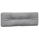 vidaXL Coussins de palette 5 Pièces gris tissu