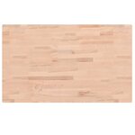 vidaXL Établi 100x60x83 cm bois massif de hêtre rectangulaire
