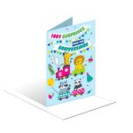 Carte Musicale D'anniversaire " 1001 Surprises Pour Ton Anniversaire " - Draeger paris