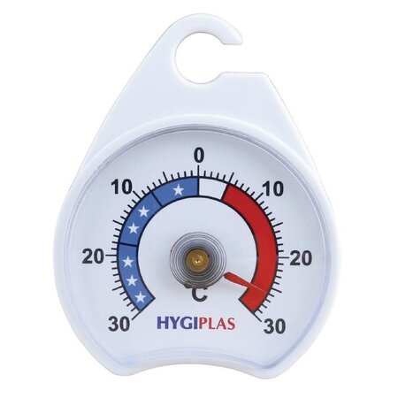 Thermomètre à cadran - 30 à +30°c - hygiplas -  - plastique