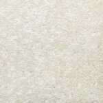 vidaXL Tapis ISTAN à poils longs aspect brillant crème Ø 80 cm