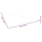 vidaXL Panneaux muraux 12 Pièces Gris foncé 30x30 cm Velours 0 54 m²