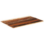 vidaXL Dessus de table rectangulaire 60x90 cm 15-16 mm Bois récupéré